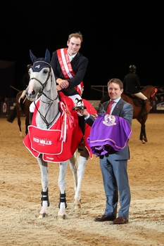 Donald Whitaker takes the title in the Connolly’s RED MILLS Senior Newcomers Championship